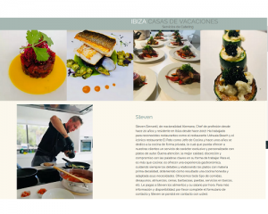 Sinnwell Chef en Casas de vacaciones Ibiza